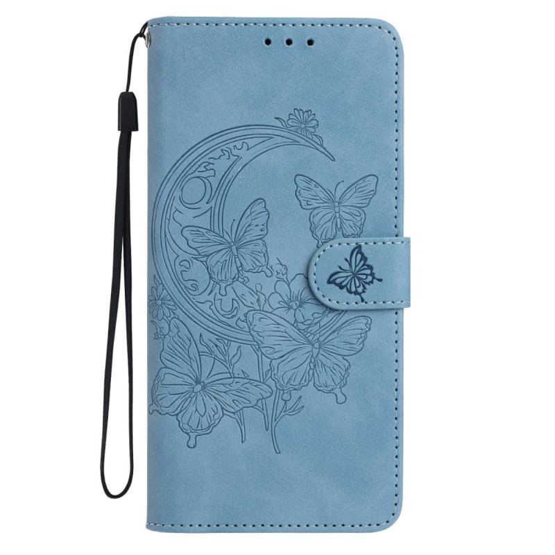 Housse Xiaomi Redmi Note 15 Pro 5G Motif Papillon et Fleur
