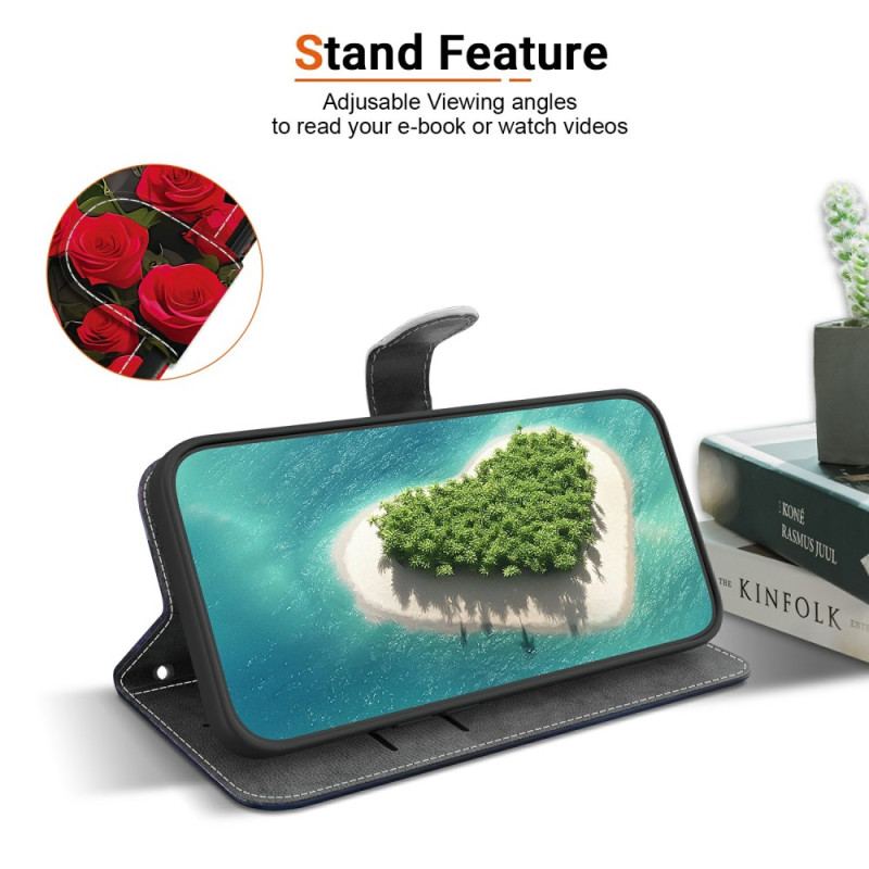 Housse Xiaomi Redmi Note 15 Pro 5G Papillon Rose Nacré