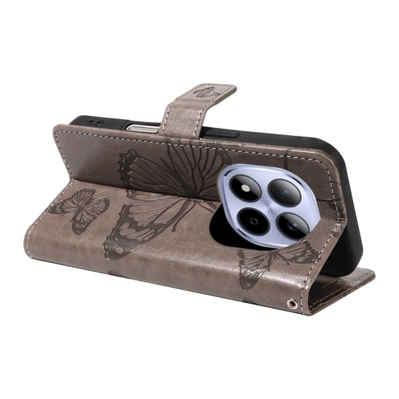 Housse Xiaomi Redmi Note 15 Pro 5G Papillons Géants