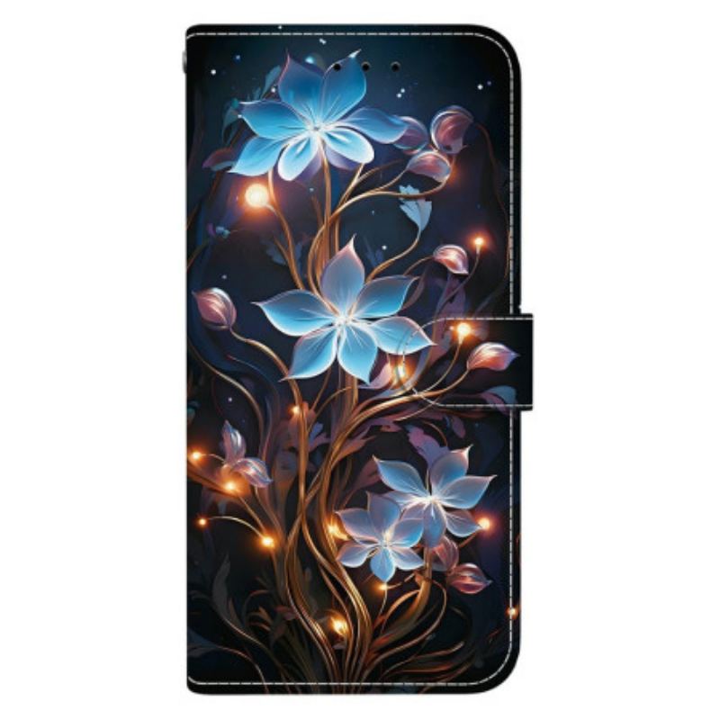 Housse Xiaomi Redmi Note 15 Pro 5G Petites Fleurs Lanternes