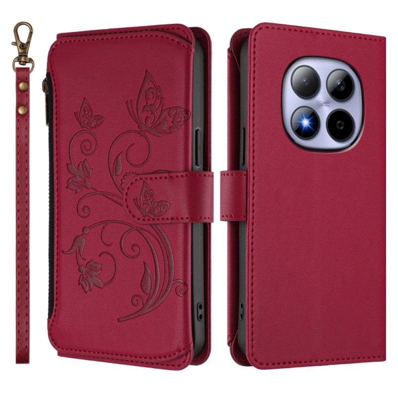 Housse Xiaomi Redmi Note 15 Pro 5G Portefeuille 6 Porte-Cartes