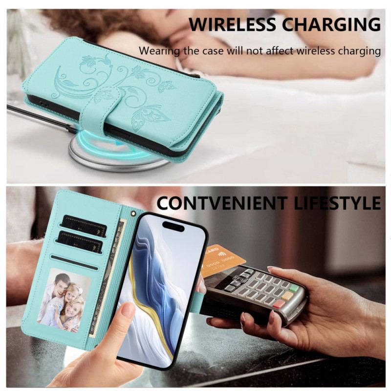 Housse Xiaomi Redmi Note 15 Pro 5G Portefeuille 6 Porte-Cartes