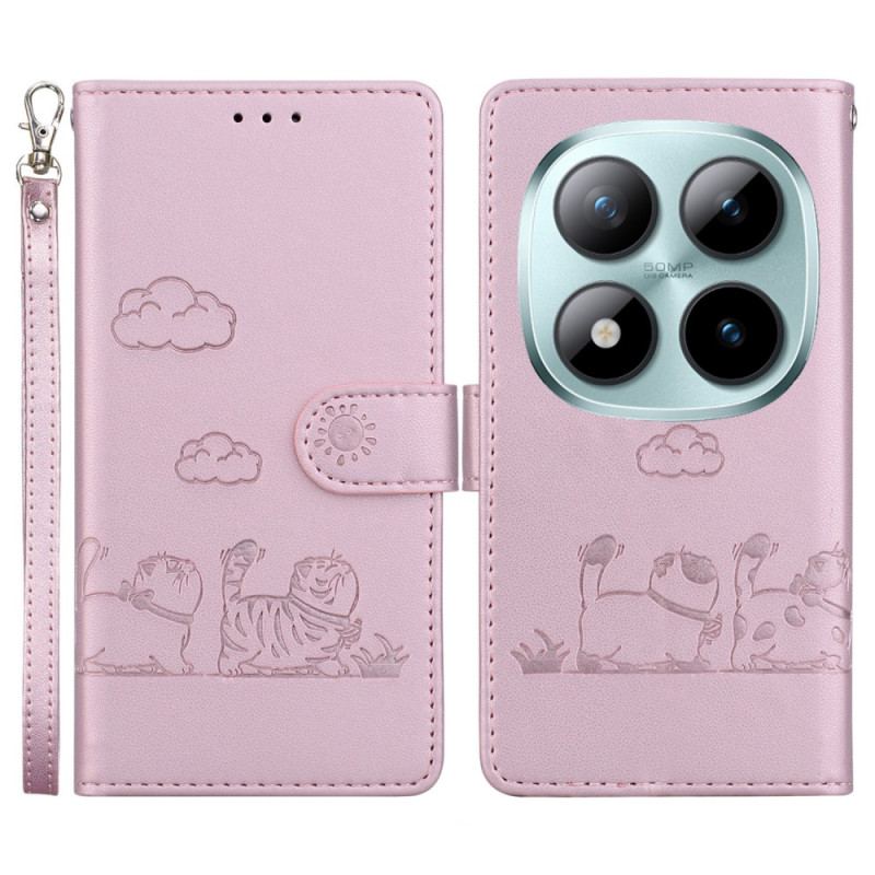 Housse Xiaomi Redmi Note 15 Pro 5G Scène de Chats