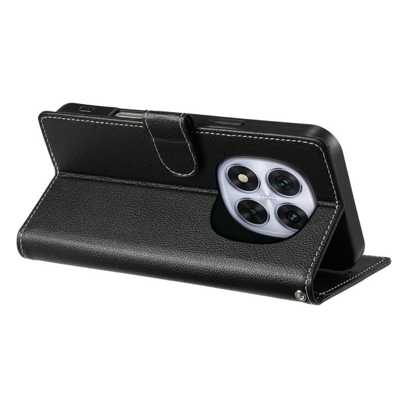 Housse Xiaomi Redmi Note 15 Pro 5G Simili Cuir Uni