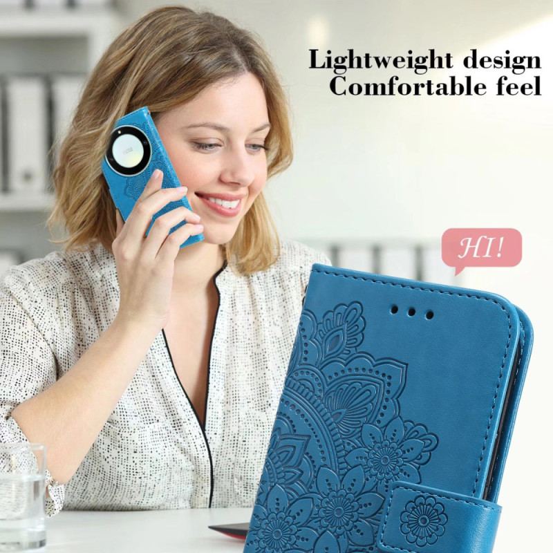 Housse Honor Magic 5 Lite Mandala à Lanière