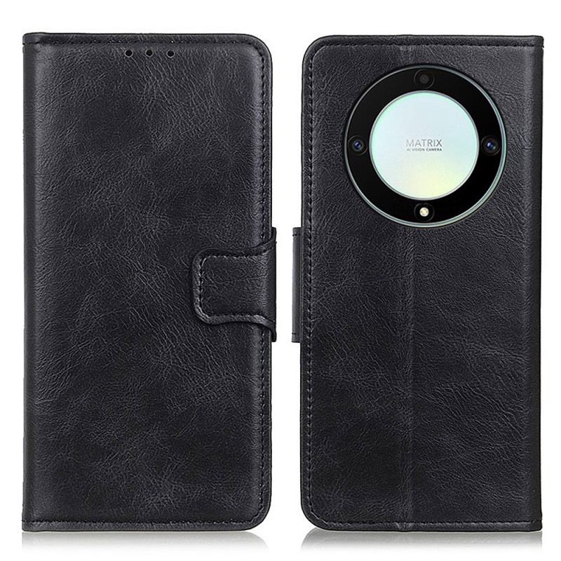 Housse Honor Magic 5 Lite Style Cuir Fermoir Réversible