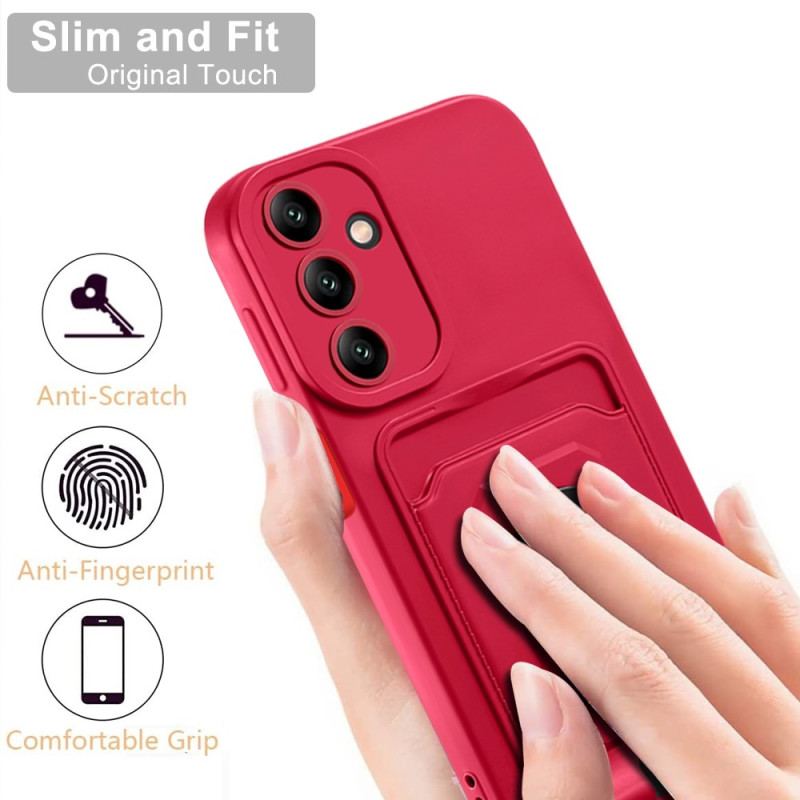 Coque Samsung Galaxy A14 5G / A14 à Cordon avec Porte-Carte et Anneau-Support