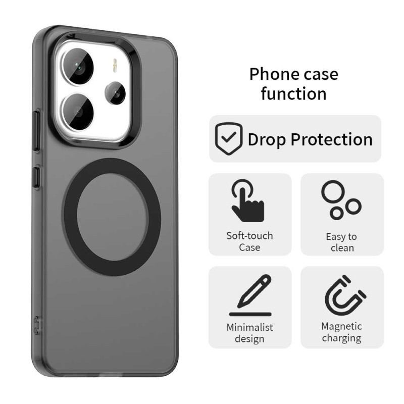 Coque Xiaomi Redmi Note 14 4G Compatible MagSafe Teintée