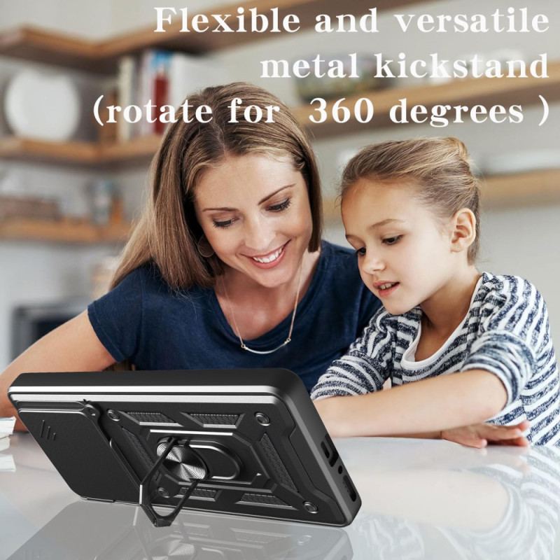 Coque Xiaomi Redmi Note 14 4G Protection Coulissante pour Caméra