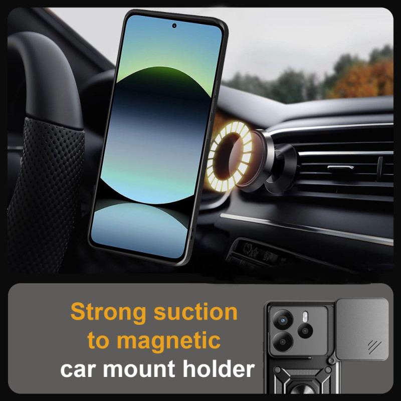 Coque Xiaomi Redmi Note 14 4G Protection Coulissante pour Caméra