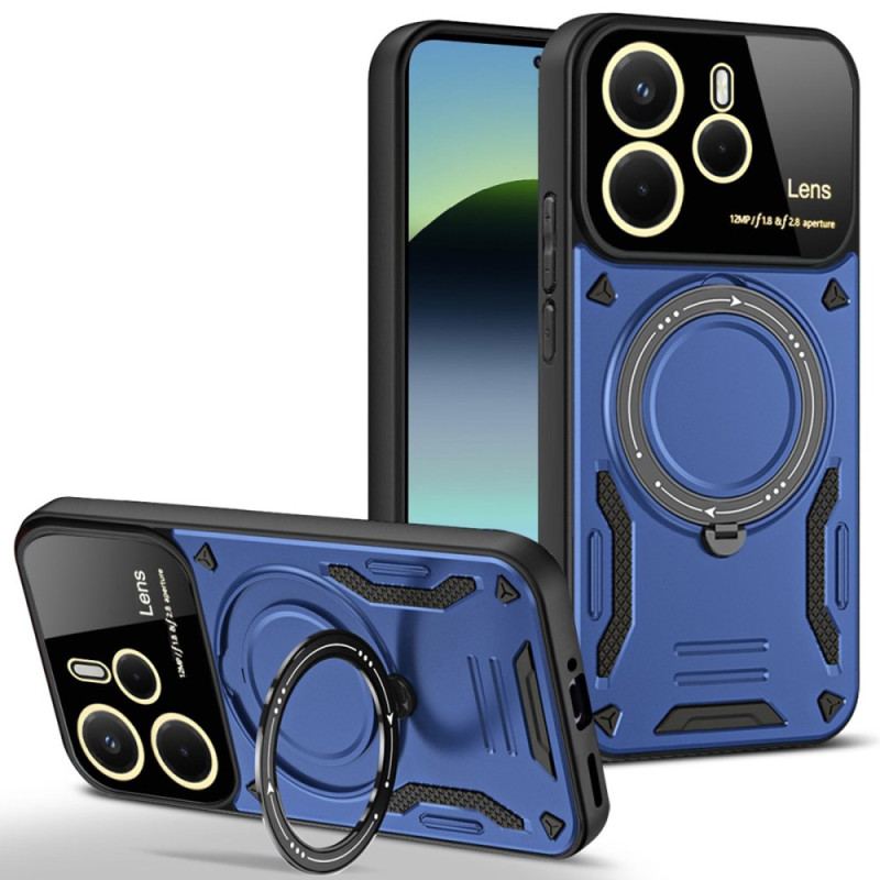 Coque Xiaomi Redmi Note 14 4G Support Rotatif Magnétique