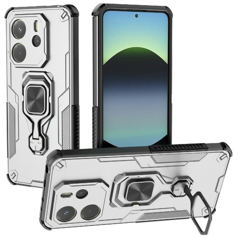 Coque Xiaomi Redmi Note 14 4G Ultra Résistante avec Support Rotatif