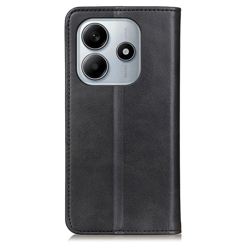 Flip Cover Xiaomi Redmi Note 14 4G Texture Cuir
