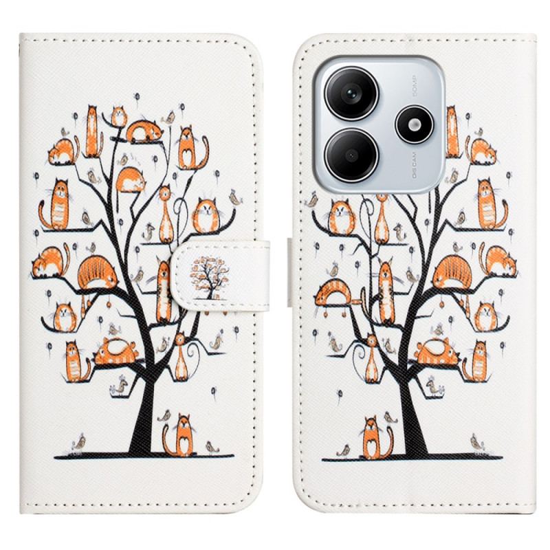 Housse Xiaomi Redmi Note 14 4G Arbre aux Chats