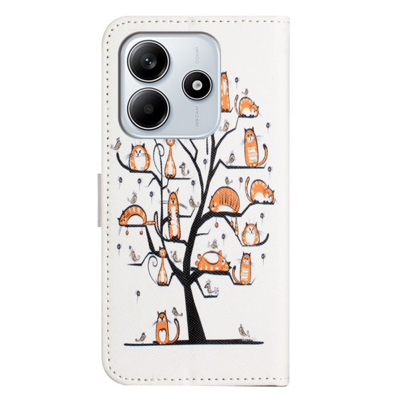 Housse Xiaomi Redmi Note 14 4G Arbre aux Chats