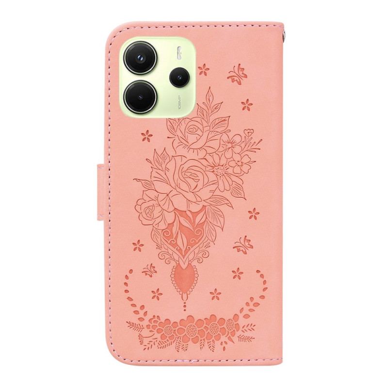 Housse Xiaomi Redmi Note 14 4G Bouquet de Roses