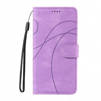 Housse Xiaomi Redmi Note 14 4G Lignes Ondulées