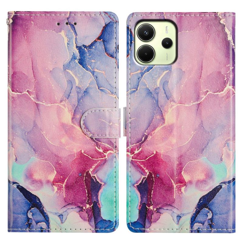 Housse Xiaomi Redmi Note 14 4G Marbre Coloré