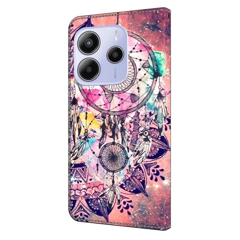 Housse Xiaomi Redmi Note 14 4G Motif Attrape-Rêves