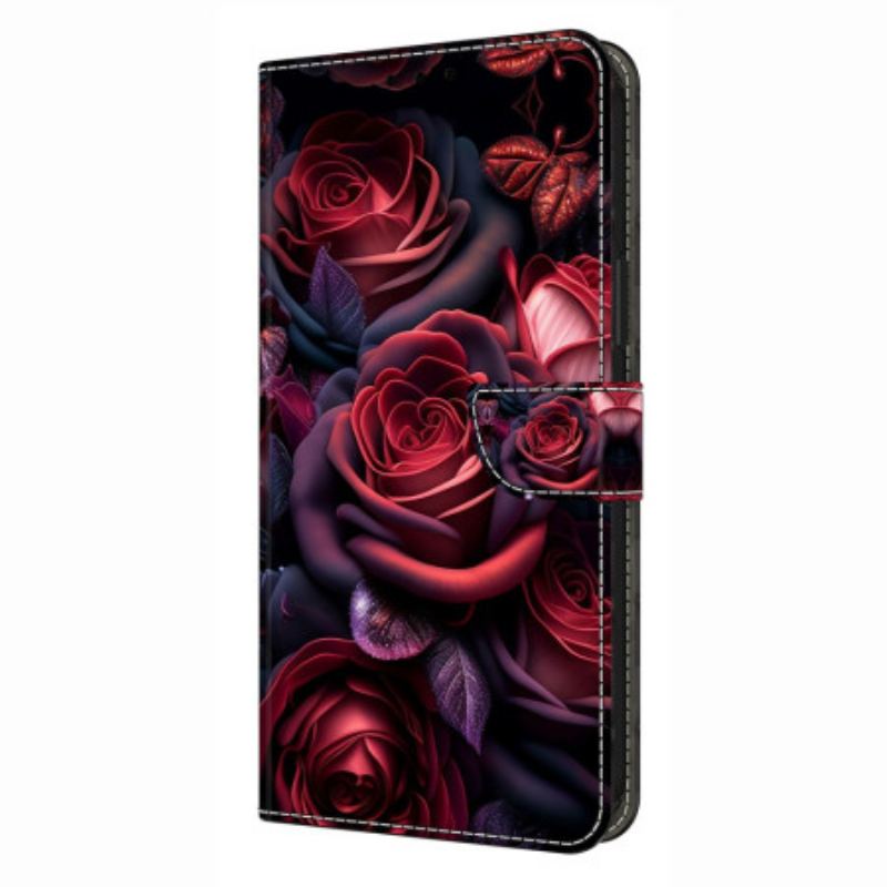 Housse Xiaomi Redmi Note 14 4G Motif Roses