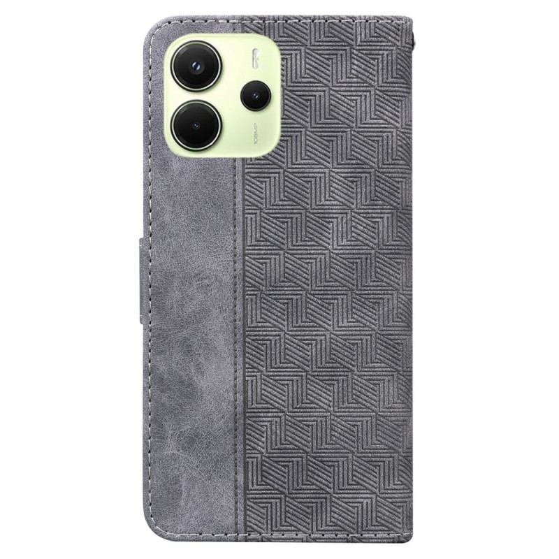 Housse Xiaomi Redmi Note 14 4G Motif Tissé
