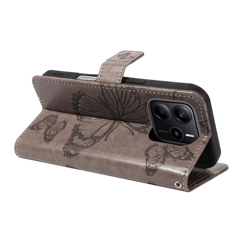 Housse Xiaomi Redmi Note 14 4G Papillons Géants