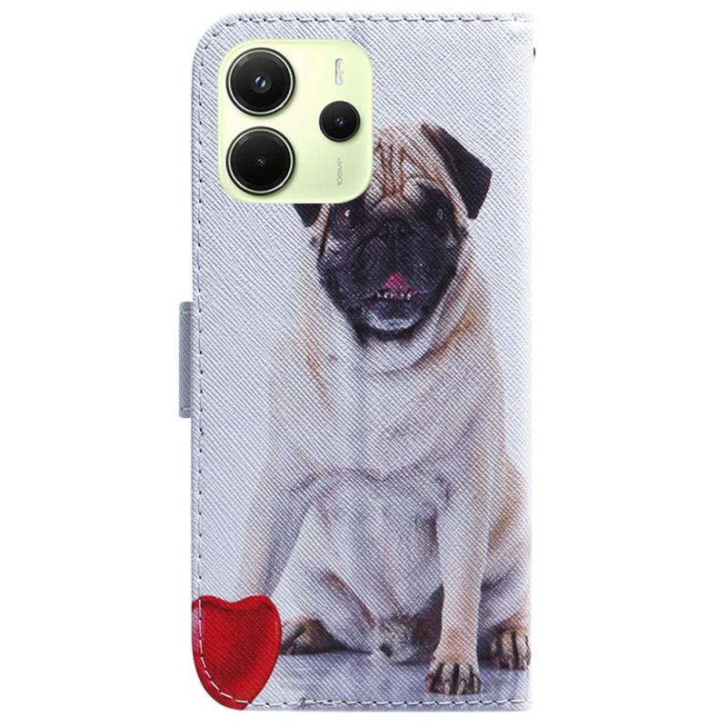 Housse Xiaomi Redmi Note 14 4G Pug Dog