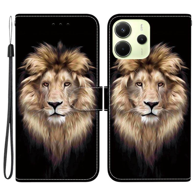 Housse Xiaomi Redmi Note 14 4G Tête de Lion