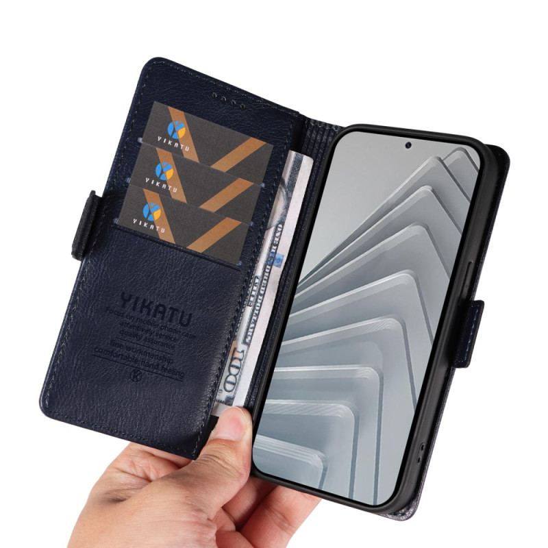 Housse Xiaomi Redmi Note 14 4G Texture Litchi YKATU