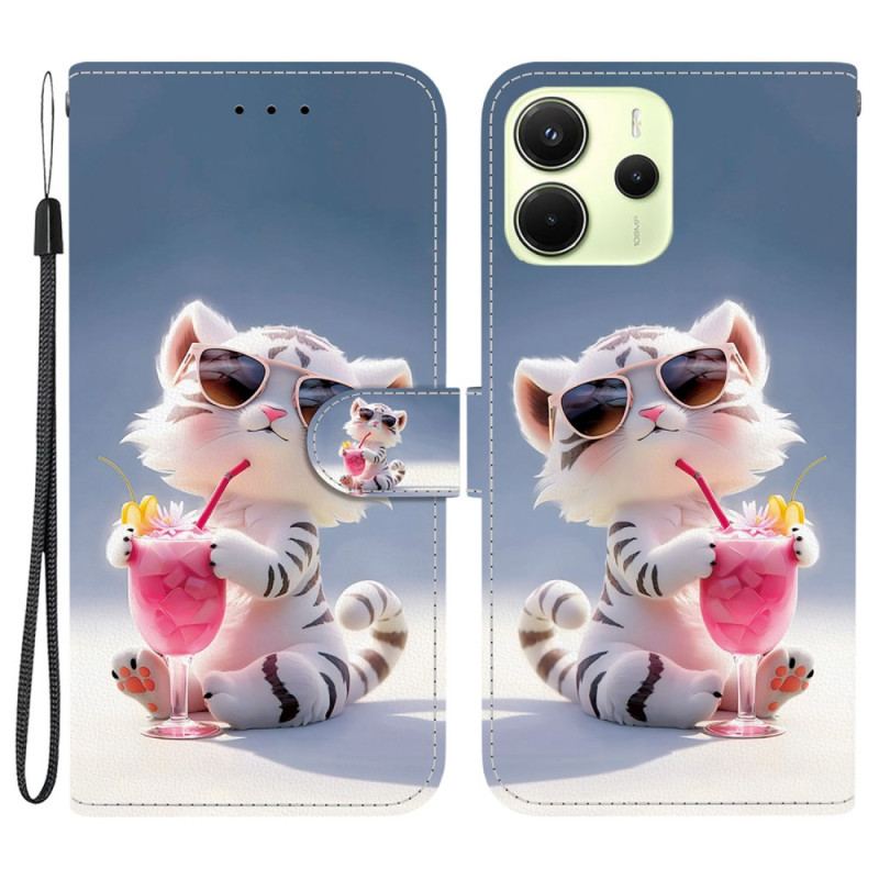 Housse Xiaomi Redmi Note 14 4G Tigre Fun