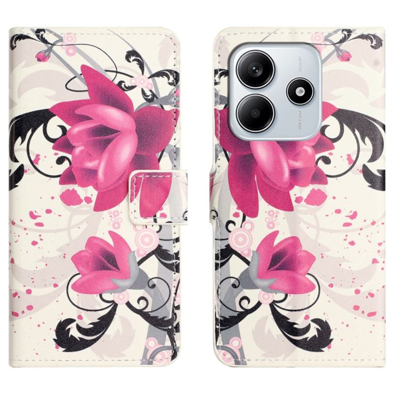 Housse Xiaomi Redmi Note 14 4G Tropical Flowers