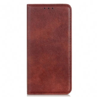 Flip Cover Sony Xperia Pro-I Cuir Litchi Fendu