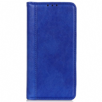 Flip Cover Sony Xperia Pro-I Cuir Litchi Fendu Élégance