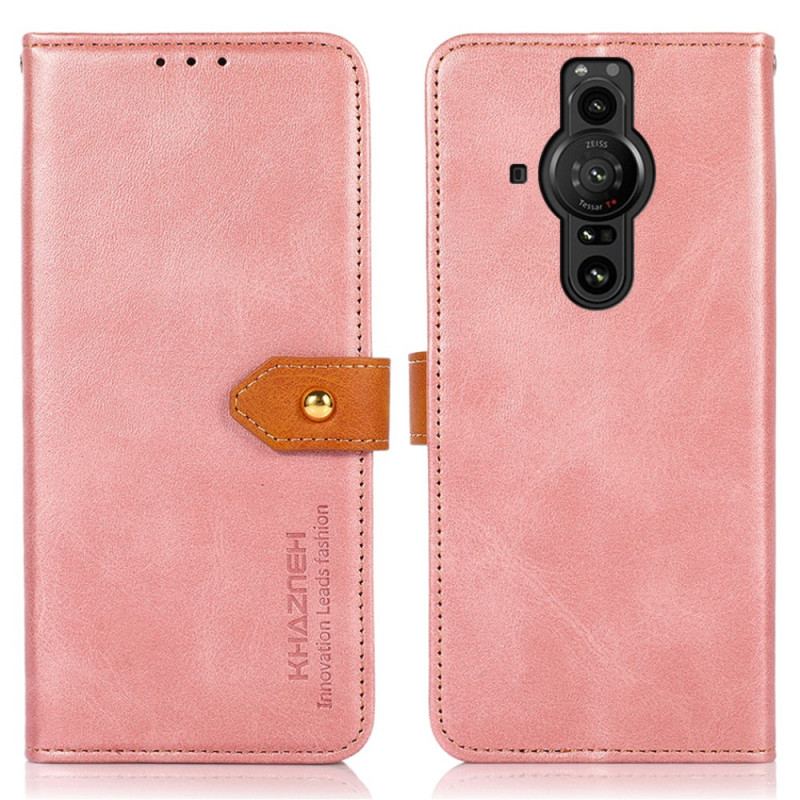 Housse Sony Xperia Pro-I avec Sangle KHAZNEH