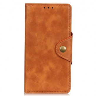 Housse Sony Xperia Pro-I Simili Cuir Bouton Décoratif