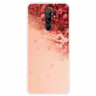 Coque Xiaomi Redmi 9 Transparente Arbre Romantique