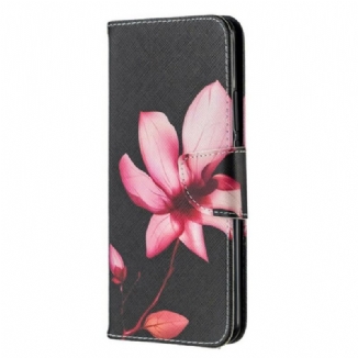Housse Xiaomi Redmi 9 Fleur Rose