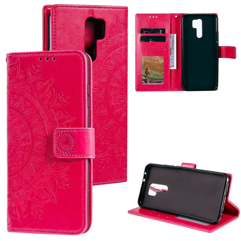 Housse Xiaomi Redmi 9 Mandala Soleil
