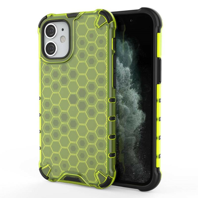 Coque iPhone 12 Mini Style Nid d'Abeille