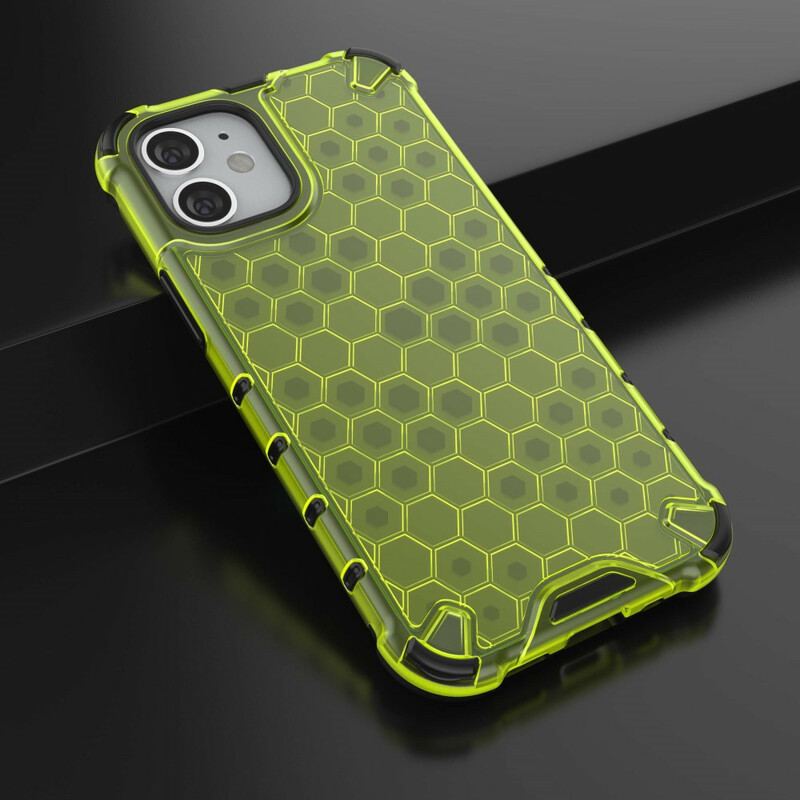 Coque iPhone 12 Mini Style Nid d'Abeille