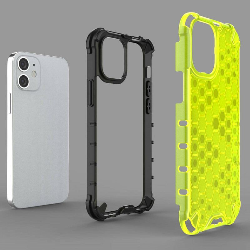 Coque iPhone 12 Mini Style Nid d'Abeille