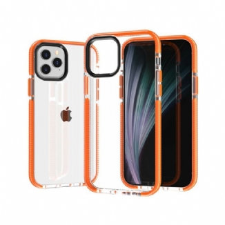 Coque iPhone 12 Mini Transparente rebords Silicone
