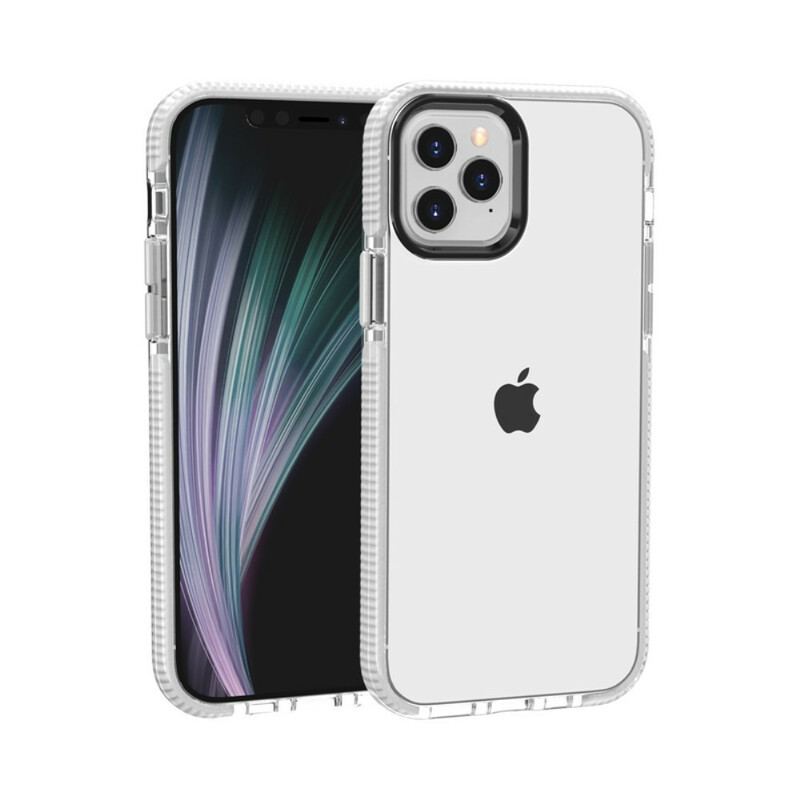 Coque iPhone 12 Mini Transparente rebords Silicone