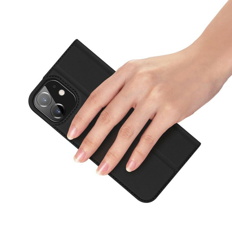 Flip Cover iPhone 12 Mini Skin Pro Series DUX DUCIS