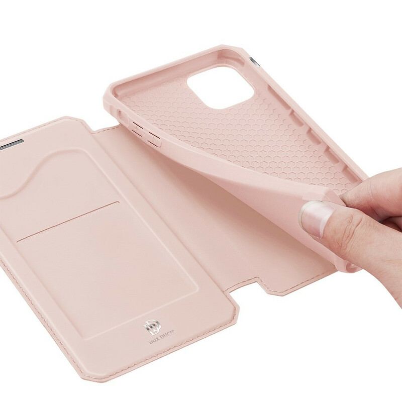 Flip Cover iPhone 12 Mini Skin X Series DUX DUCIS