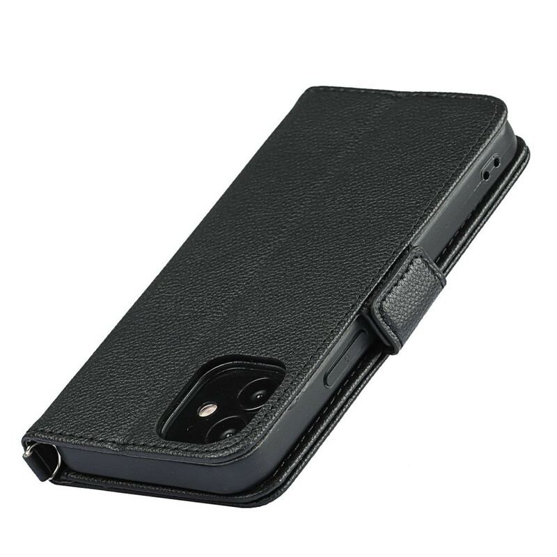 Housse iPhone 12 Mini Coeur à Lanière