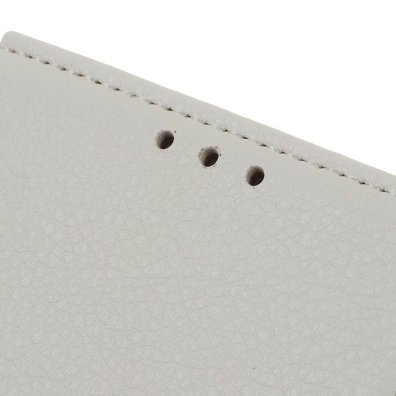 Housse iPhone 12 Mini Simili Cuir Litchi