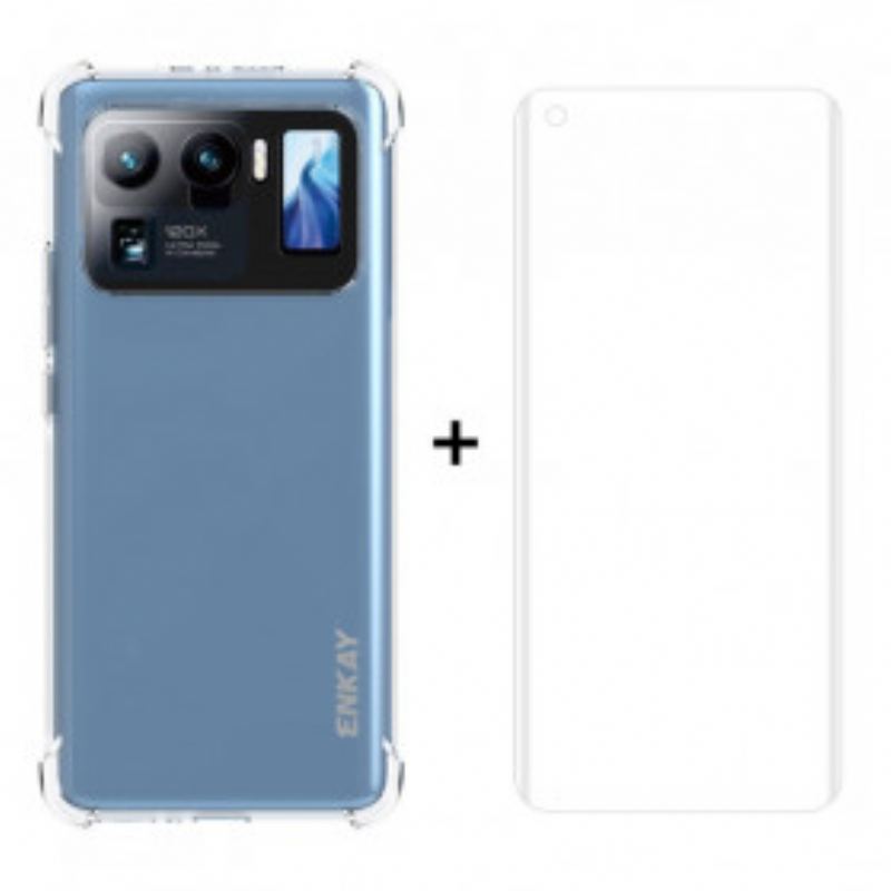 Coque Xiaomi Mi 11 Ultra Combo Coque et Verre trempée ENKAY