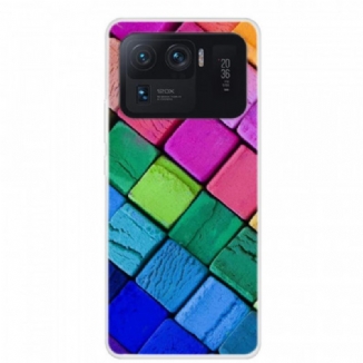 Coque Xiaomi Mi 11 Ultra Cubes Colorés