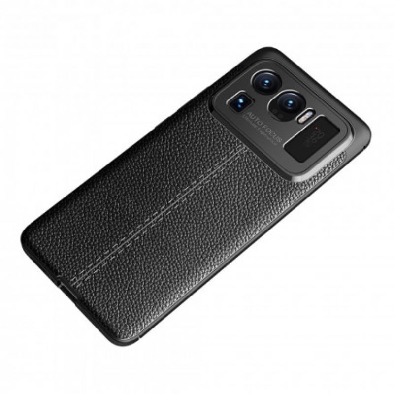 Coque Xiaomi Mi 11 Ultra Effet Cuir Litchi Double Line